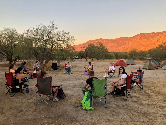 Arizona Borderlands_camp site