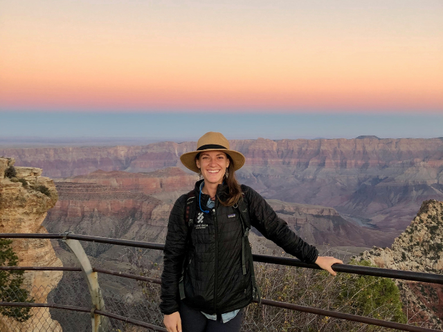 Arizona Borderlands_overseas educator at the canyon