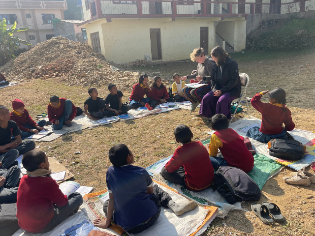 India_visiting a school
