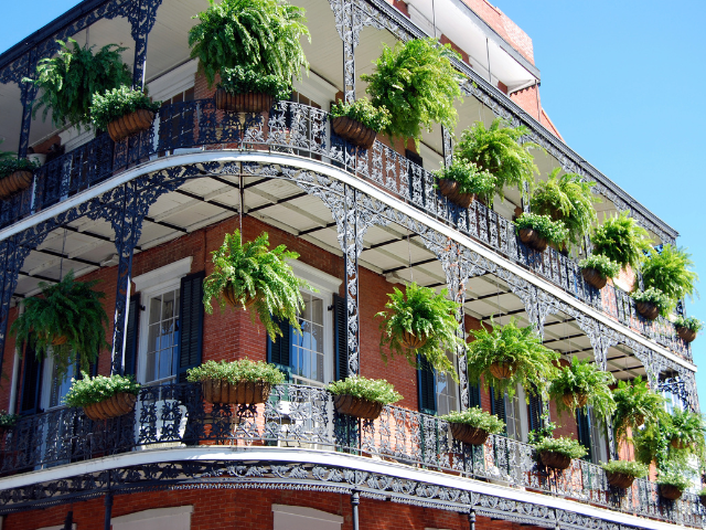 New Orleans_french quarter balconies