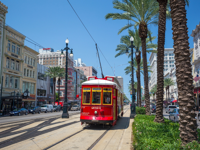 New Orleans_street tram
