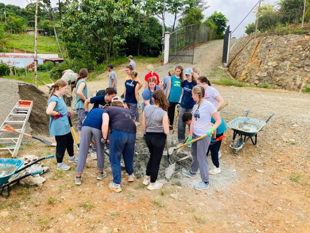 performing service work outside digging