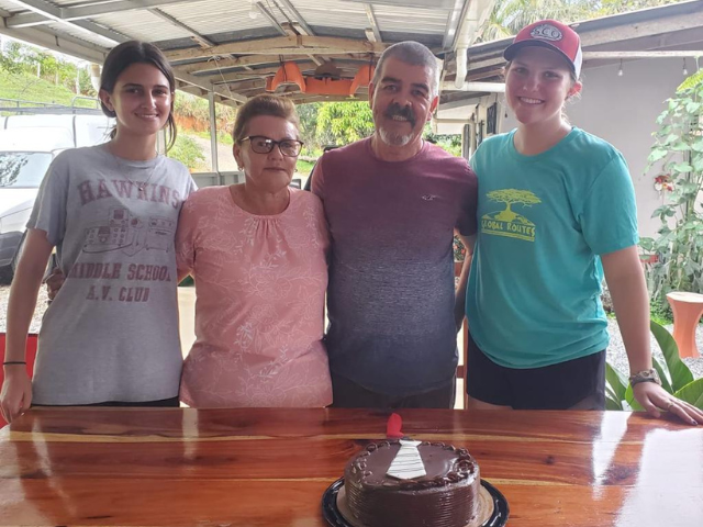students with host parents