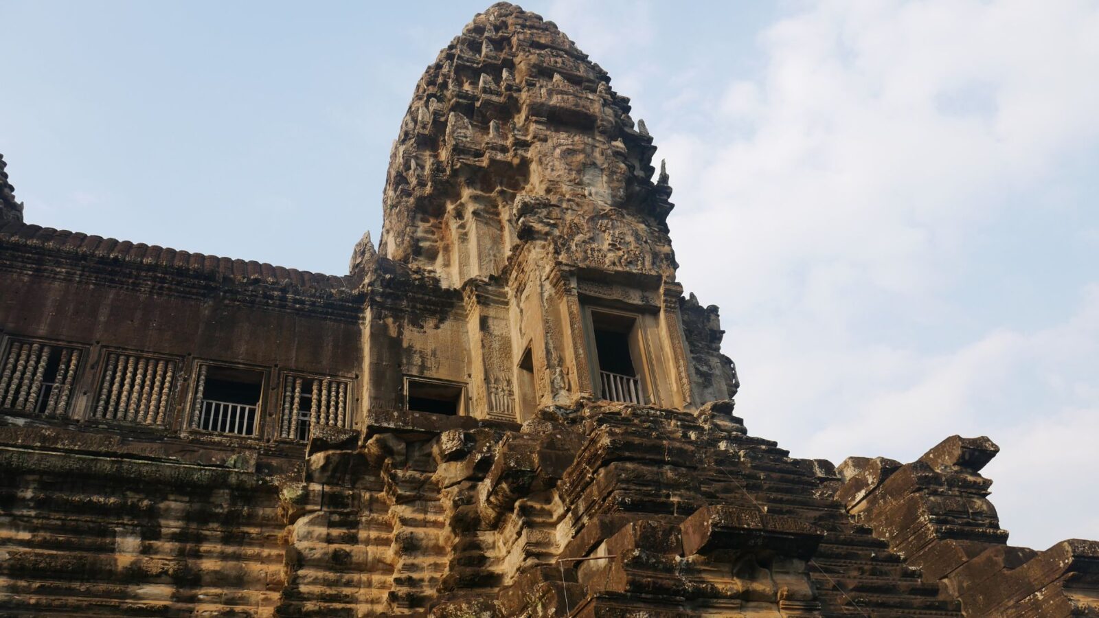 temple within the angkor wat complex